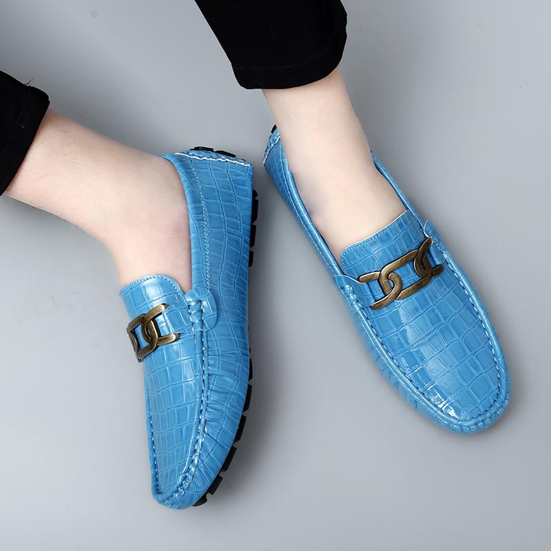 Женские удобные туфли на плоской подошве, мужские мокасины, лоферы, туфли для вождения, повседневные, без застежек, унисекс, большие размеры, фиолетовые, черные, зеленые, синие, кожаные туфли