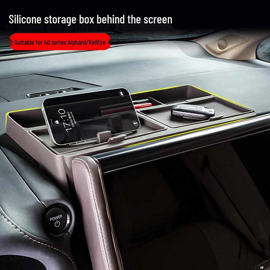 Silicone Storage Mat for 40 Series Alphard/Vellfire Rear Screen