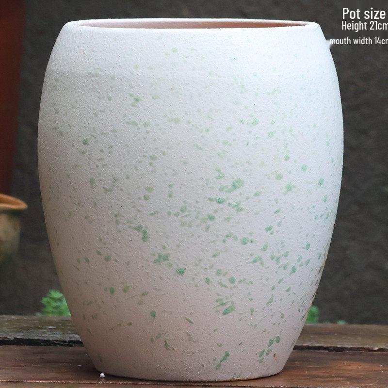 Специальное предложение: Высокий ретро-керамический цветочный горшок для суккулентов или зеленого редиса