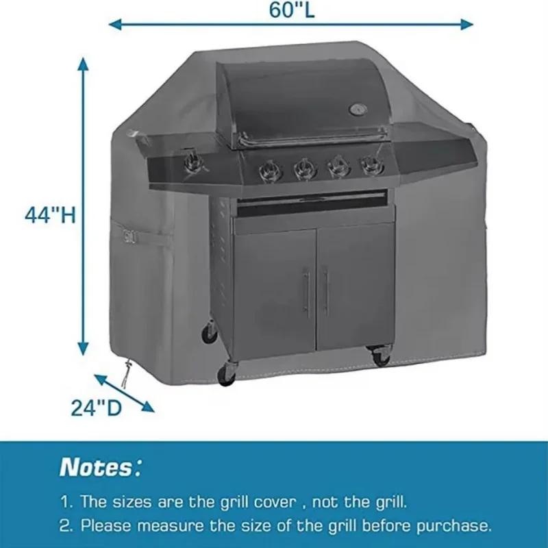 Чехол для барбекю, водонепроницаемый, с защитой от ультрафиолета, чехол для барбекю Weber Heavy Duty Grill Cover с сумкой для хранения для патио, бистро, сада