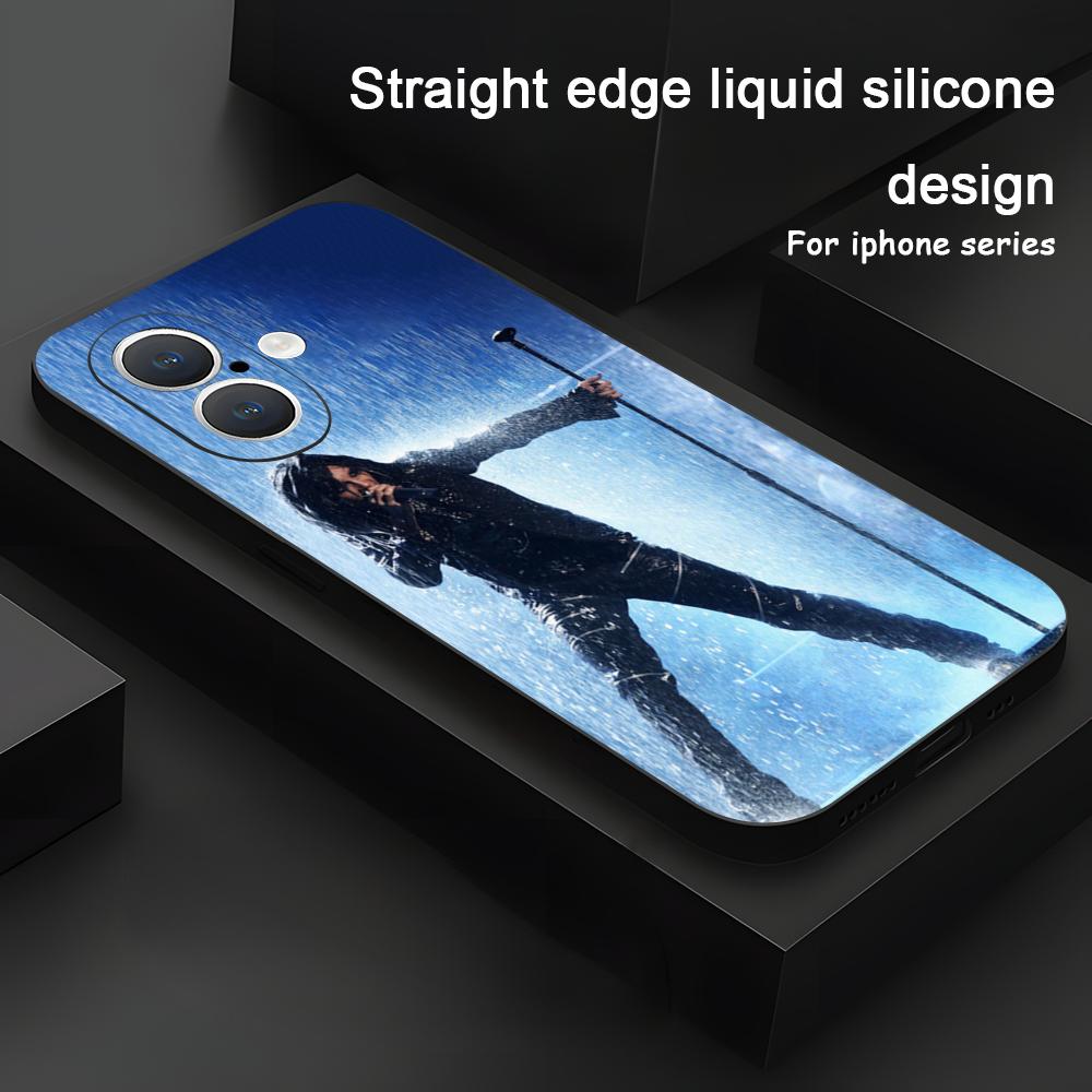 Чехол для телефона Singer Bi-ll Ka-uli-tZ ROCK для iPhone 17 16 15 14 13 12 11 X XR XS 8 Plus Mini Pro Max Мягкий черный Ударопрочный чехол