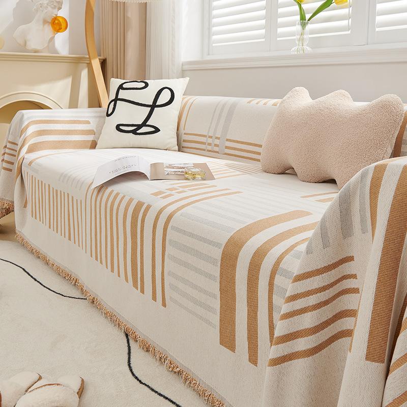 Chenille Sofa Cover Cloth High-Grade Four Seasons Universal Full Covered Dustproof Ins Sofa Towel Universal Cover Cover Blanket