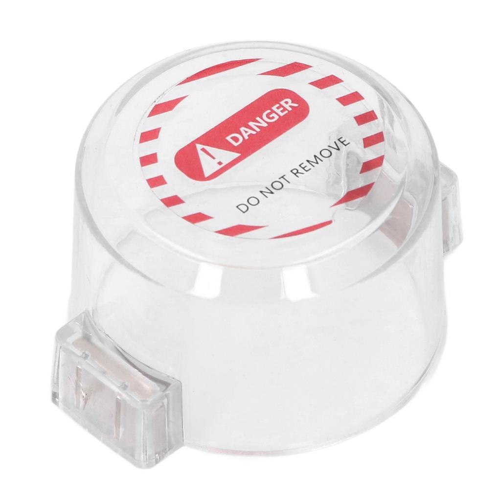 Магнитная крышка аварийной остановки Прозрачный ПК пластик Блокировка кнопки Круглая защитная крышка