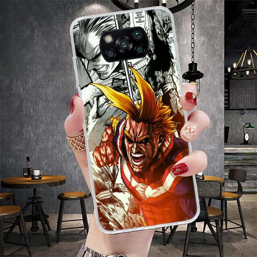 Чехол для телефона My Hero MHA Deku для Xiaomi Redmi 15C 15 13C 13 Poco X5 X6 X7 F7 Ultra M7 12C 12 10 10C 9C 9A 9T 9 Fundas Poco X3 X4
