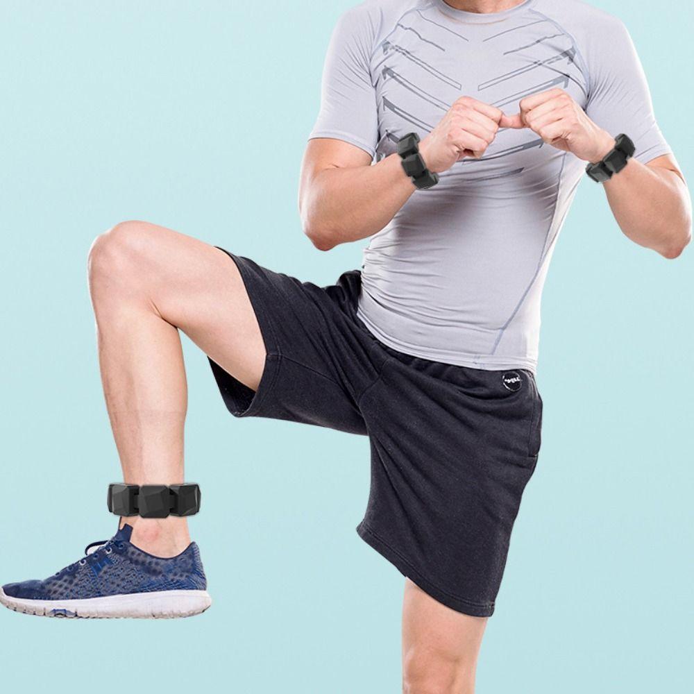 Silicone Wrist Weighted Bracelets Ergonomic Design Ankle Wrist Protector Forearm Grip Workout