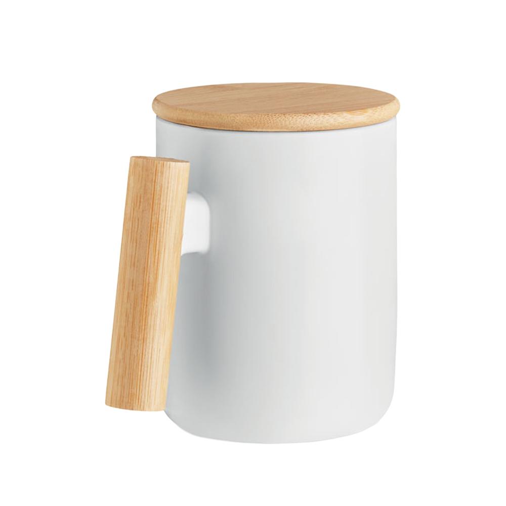 MidOcean Majest Porcelain 380ml Mug With Lid