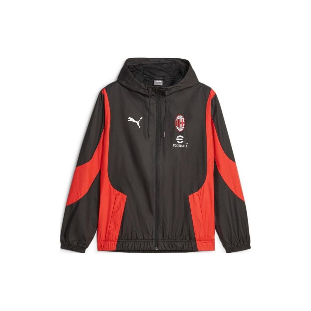 Puma Acm Prematch Woven Anthem Jacket Мужские куртки Черный 772233-04