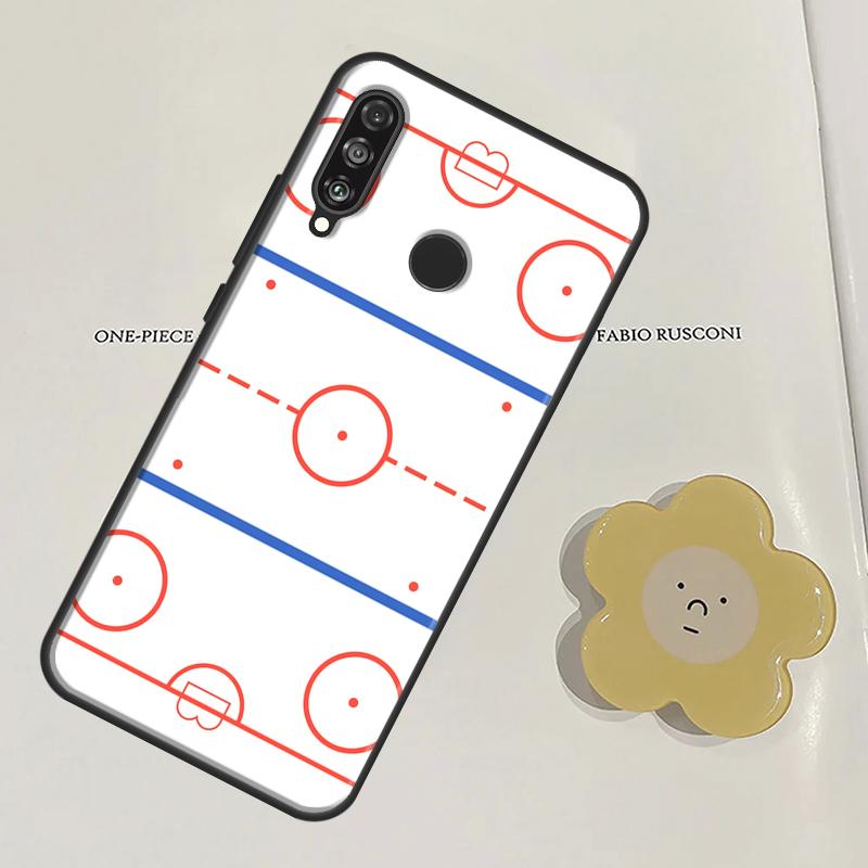 Чехол для Huawei Nova Y60 Y70 Y90 Y61 Y91 3i 7i 8i 11i Nova 9 10 SE 11 Pro P20 P40 P30 Lite с рисунком ледовой арены