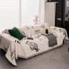 Легкий роскошный стильный домашний чехол для дивана, тканевый сезонный универсальный пылезащитный коврик для дивана, новый современный высококачественный противоскользящий чехол для подушки сиденья