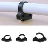 5Pieces Sun Resistant Pipe Fasteners Clamps for Outdoor Agricultural Drip Irrigation Tubing Clips and Home Gardening