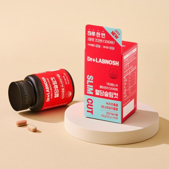 Доктор. Lab Nosh Blood Sugar Management Diet Blood Sugar Slim Cut 60 таблеток (4-недельный запас)