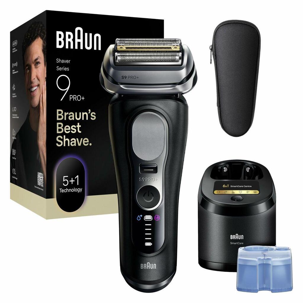 Braun Series 9 9660cc electric shaver 60 min autonomy Black
