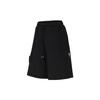 Fustl Ku Wvpt4 Comfortable Versatile Lace-Up Casual Shorts Unisex Shorts Black JM6657