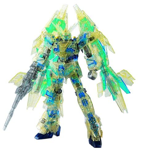 HGUC 1/144 Единорог Гандам Отряд 3 Феникс [Режим Разрушения] Версия GFT Цветная Прозрачная Версия Пластиковая Модель (Gundam Front Tokyo Ограниченное издание)