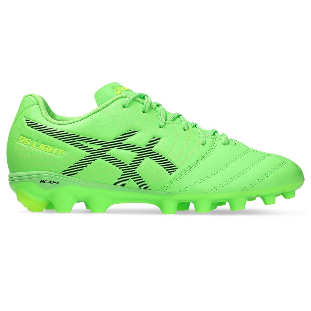 Asics DS LIGHT JR GS 1104A054 Soccer Size 300 Size 2E Shoes, Unisex, (Green Gecko/Black), 23.5 Cm,