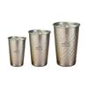 350/500/600ml Durable Titanium Beer Mug Pure Titanium Coffee Tea Cup  Hiking Travelling