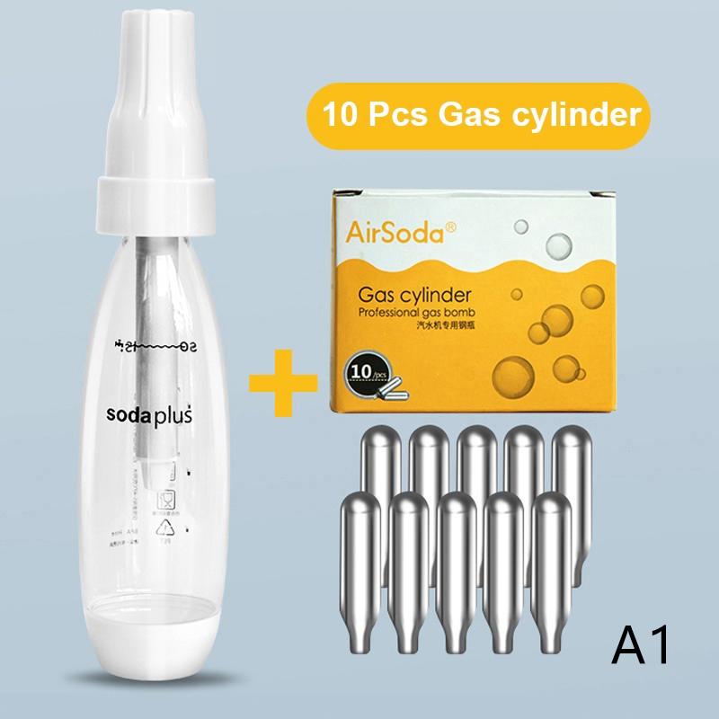 Портативный аппарат для газирования воды Sodaplus Домашний 1л Машины для газированной воды С баллоном CO2 Машина Soda Stream Maker