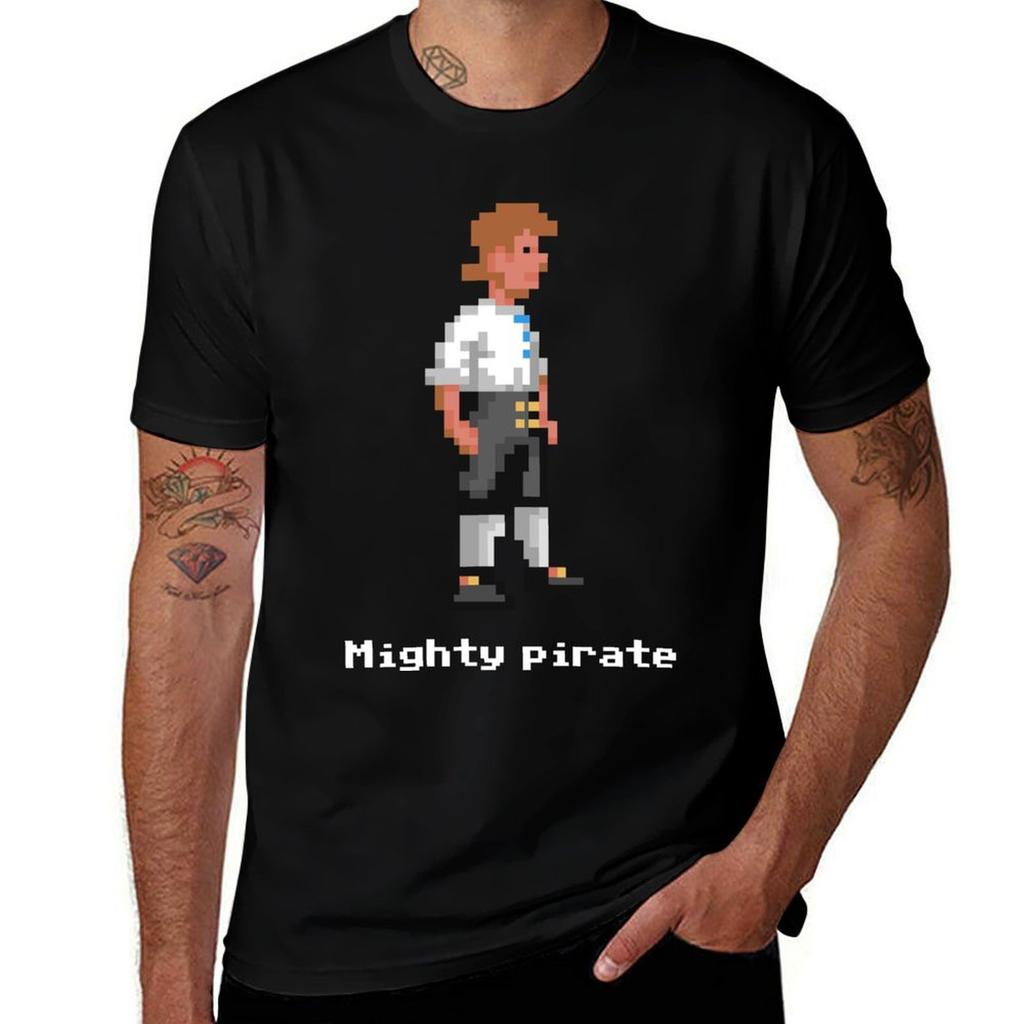 Mighty Pirate V2 Tshirt Unisex T Shirts Graphic T Shirt Unisex Cotton Tshirt