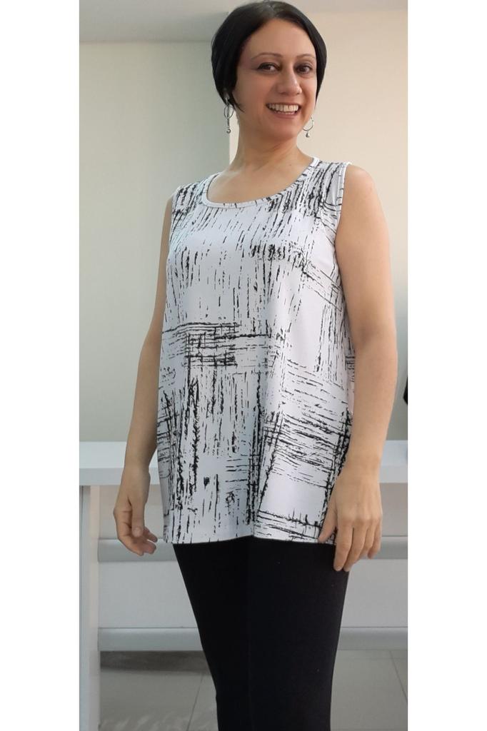 Женская стильная футболка большого размера, белая, черная, с рисунком, толстый ремешок, футболка из чесаного хлопка и вискозы