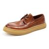 Натуральная коровья кожа Ручная работа Ретро Мужская повседневная обувь Роскошный дизайн Мужские туфли-лодочки Мягкая подошва Дышащие Мужские лоферы Мокасины