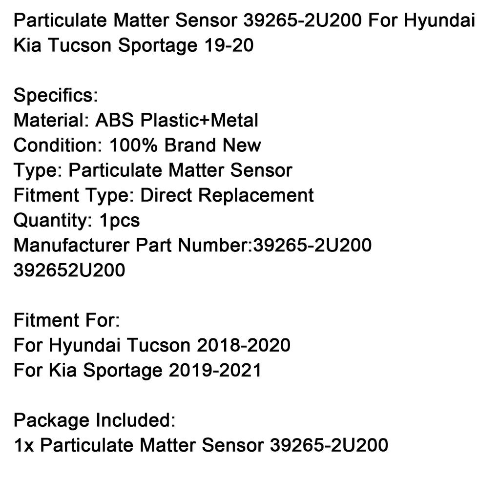 Датчик твердых частиц 39265-2U200 Для Hyundai Kia Tucson Sportage 19-20