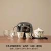 Outdoor Travel Tea Set Portable Express Cup One Pot Two Cups Ceramic Car Camping Kung Fu Tea Set