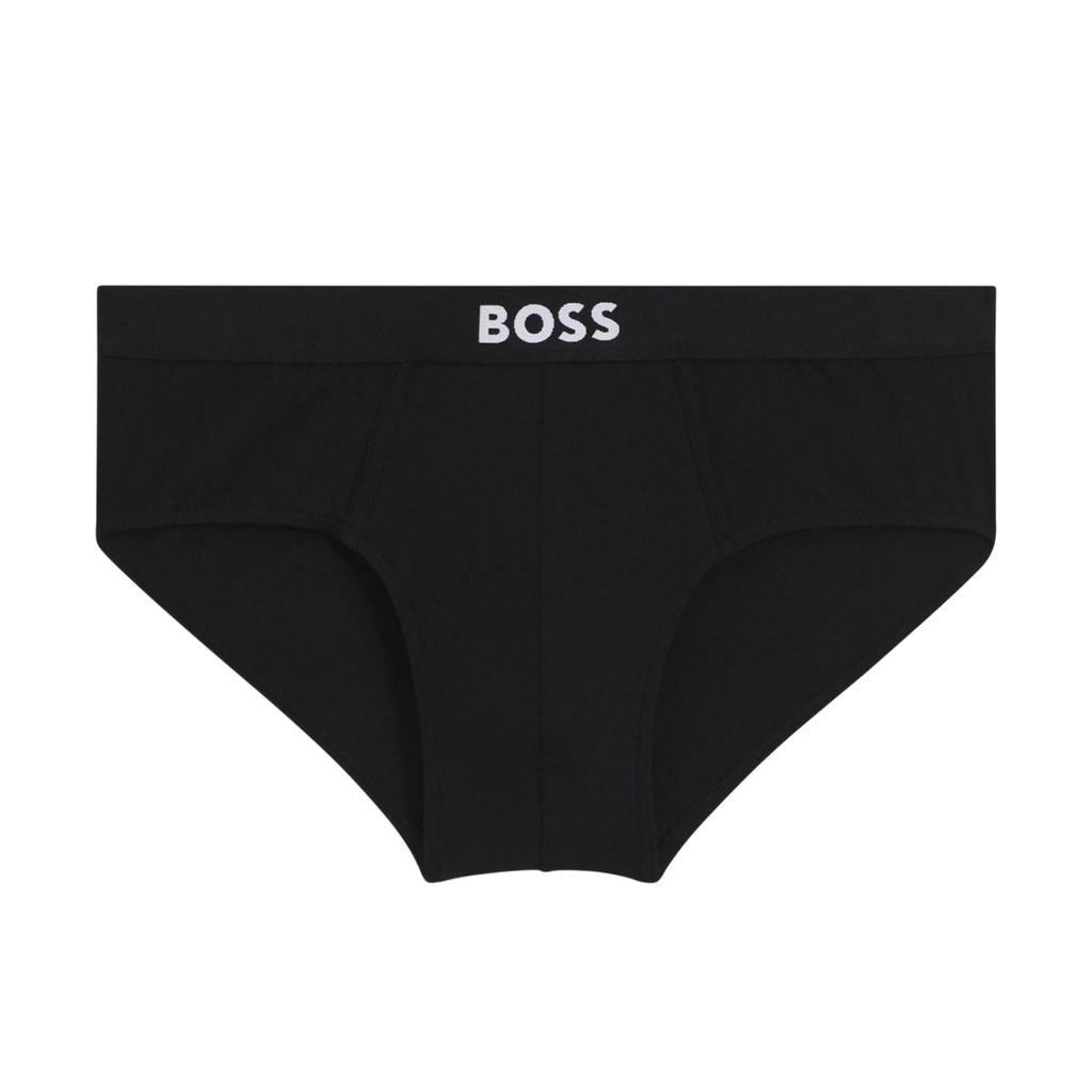 BOSS Men's Logo Briefs (Pack of 3)
