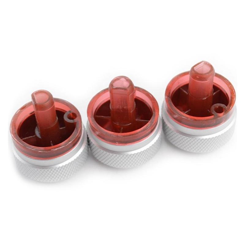 3 Pack Air Conditioning Control Knobs Button For 206 207 Enhancing Driving Experience Efficient Temperature Management