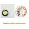 Punk DIY Tips Time Gear 3D Flakes Nail Sequins Manicure Decor Hollow Metallic