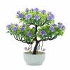 1шт искусственный цветок дерево бонсай в горшке домашний офис сад настольная вечеринка декор
