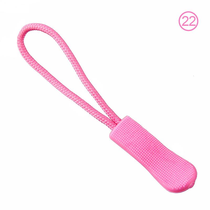 10pcs Zipper Pull Puller End Fit Rope Tag Replacement Clip Broken Buckle Fixer Zip Cord Bag Suitcase Tent Backpack Zipper Head