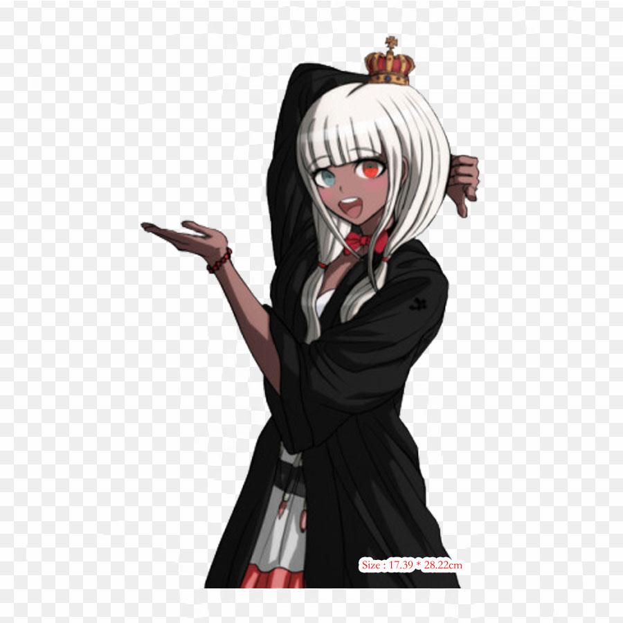 Costume Danganronpa V3 Killing Harmony Danganronpa 2 Goodbye D Print Sticker On Clothes DIY Thermal Stickers For T-Shirts Patch Iron On Transfer Patch