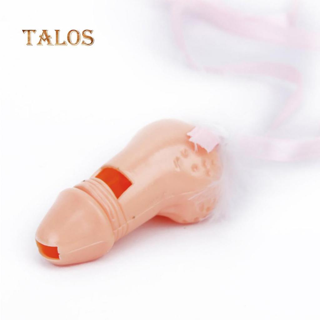 Adult Games Mini Whistle Penis Bachelorette Hen Night Supplies with Neck Lanyard