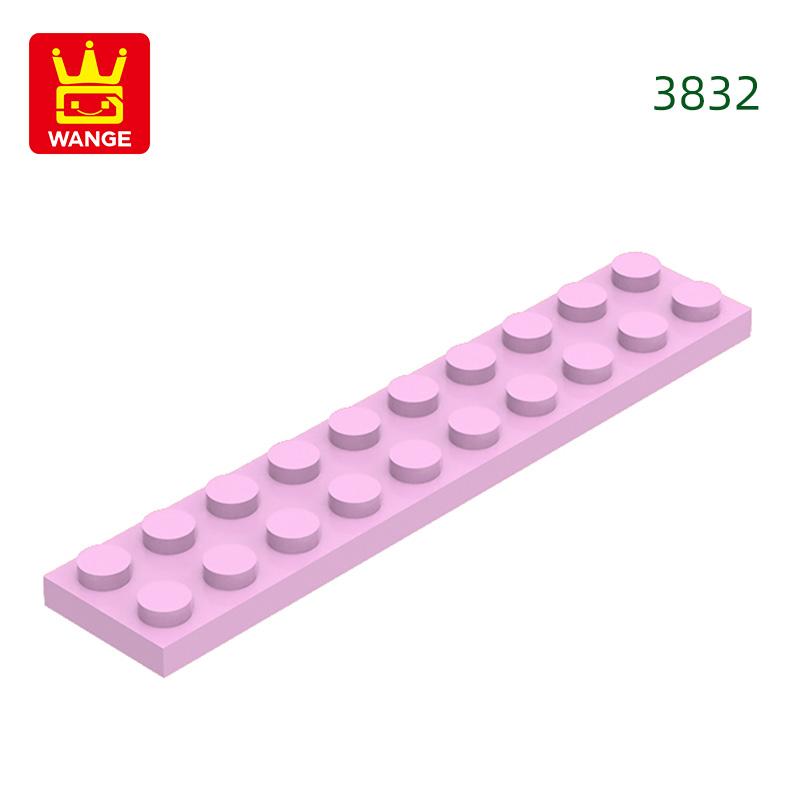Нетоксичный 34 шт./лот 3832 2x10 Базовый строительный блок Moc Детали платы Совместимые с кубиками DIY Сборные игрушки для детей Подарочная коробка