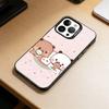 Милый Чехол для Телефона BuBu-DuDu Du Для iPhone 17,16,15,14,13,12,11 Plus,Pro Max,XS,Цветной Серебристый Черный Чехол
