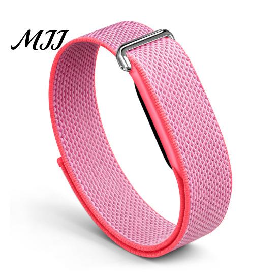 Ремешки для часов для активного отдыха, нейлоновый ремешок для Fitbit Air, дышащий сменный ремешок, регулируемые ремешки, спортивный браслет, браслет-нарукавник против пота