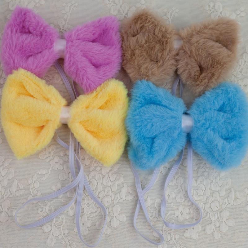 Bear Costume Set Ears Tail Bowtie Nose Tutu Glove Animal Fancy Costume Kit Accessories for Kids Halloween Cosplays Props