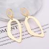 Simple Design Irregular Geometric Earrings For Women Trendy Metal Drop Earrings Pendientes Fashion Jewelry