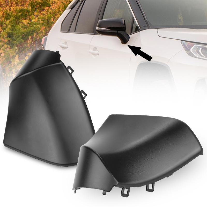 Rearview Mirror Triangle Base Cover For Toyota RAV4 Left/Right Side Mirror Cover Car Accessories Replacement