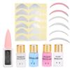 Набор для завивки ресниц, перманентная завивка, набор инструментов для макияжа для завивки ресниц (5мм*4, 6мл*1)