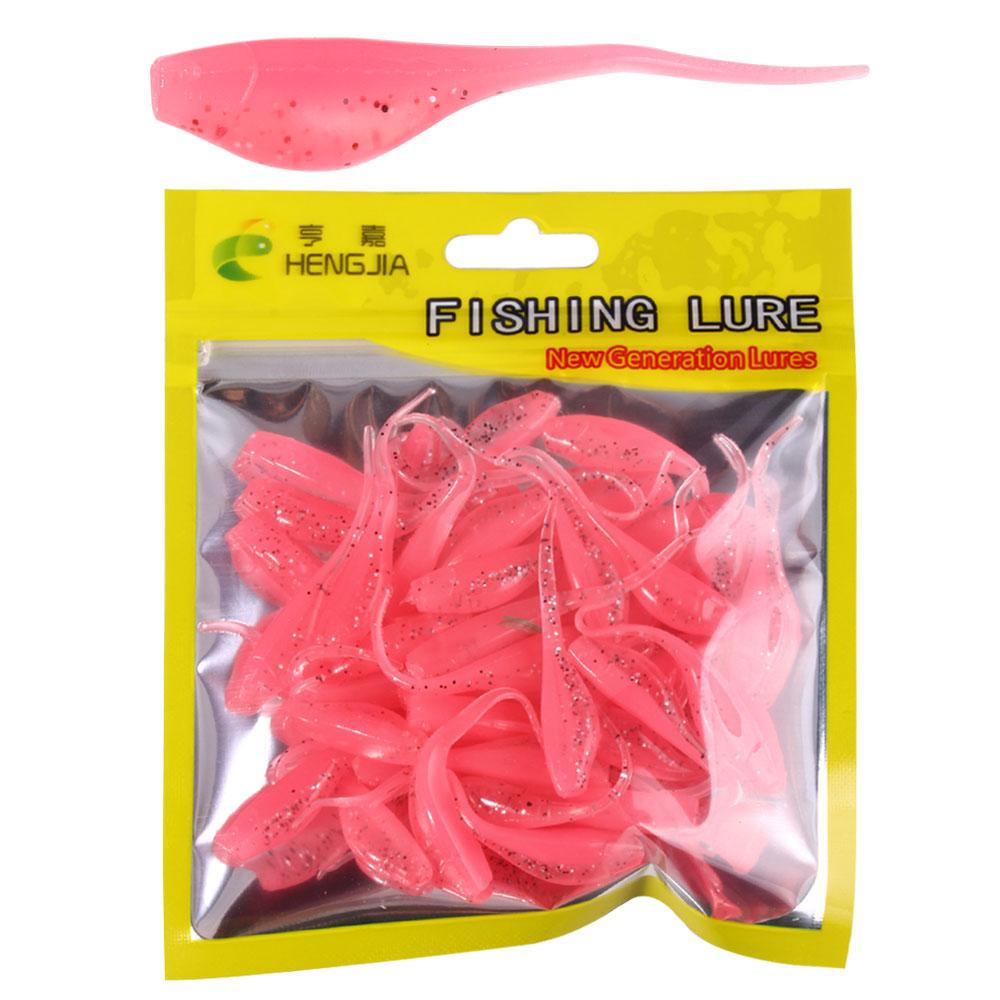 50 шт./пакет мягкие приманки для ловли щуки, мягкие приманки для ловли щуки, искусственные силиконовые приманки с солью