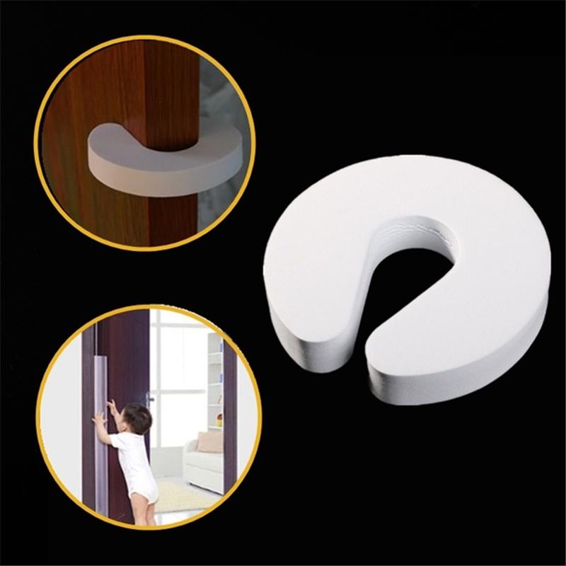 2PCS Foam Door Stopper Finger Pinch Protector Children Kids Safety Accessories