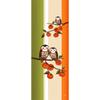 Hamamonyo Illustrated Tenugui Persimmon Tree Owl (Towel)