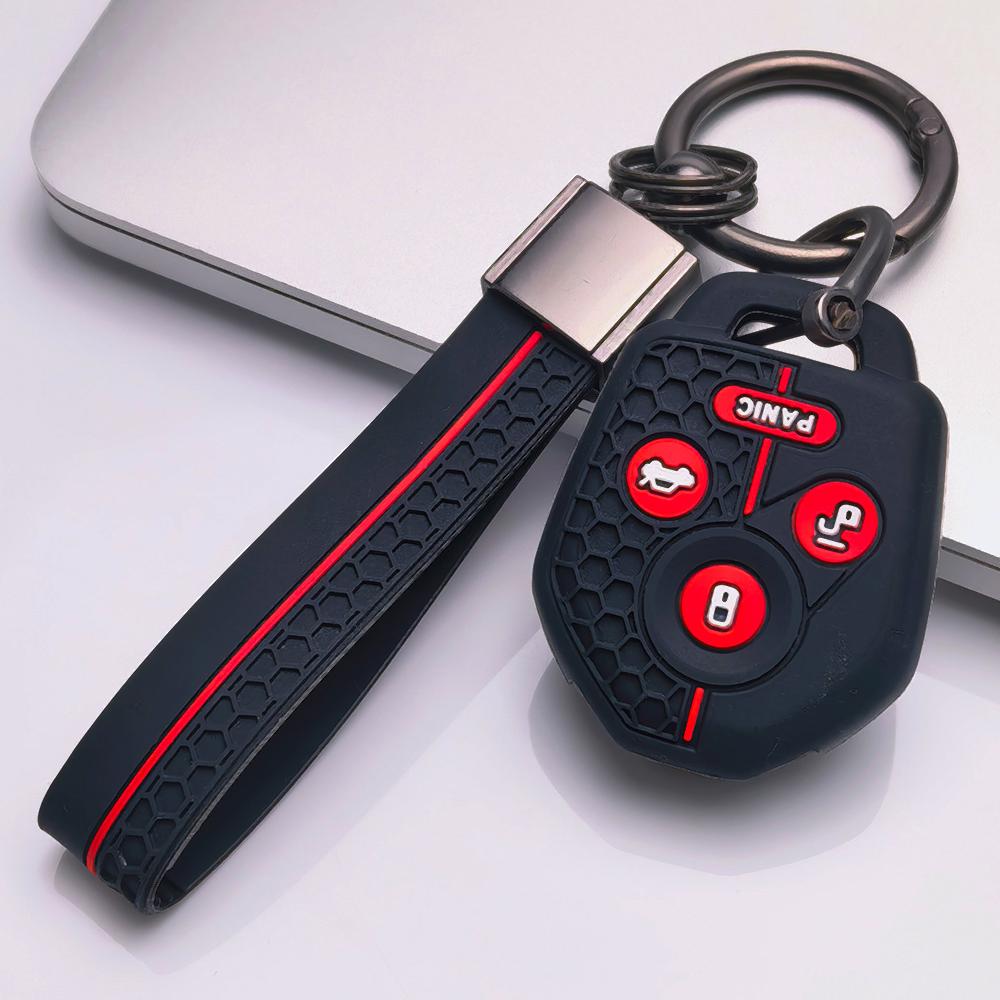 Чехол для брелока для Subaru Crosstrek Forester Impreza Legacy Outback Tribeca WRX STI с брелоком, поверхность устойчивая к царапинам, ударопрочная конструкция