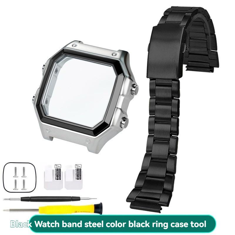 Для Casio 3299 AE-1200 AE-1200WH AE1300 Модифицированный Корпус Часов из Нержавеющей Стали 304 Корпус AE1200 Полностью Металлический Корпус Стальной Ремешок