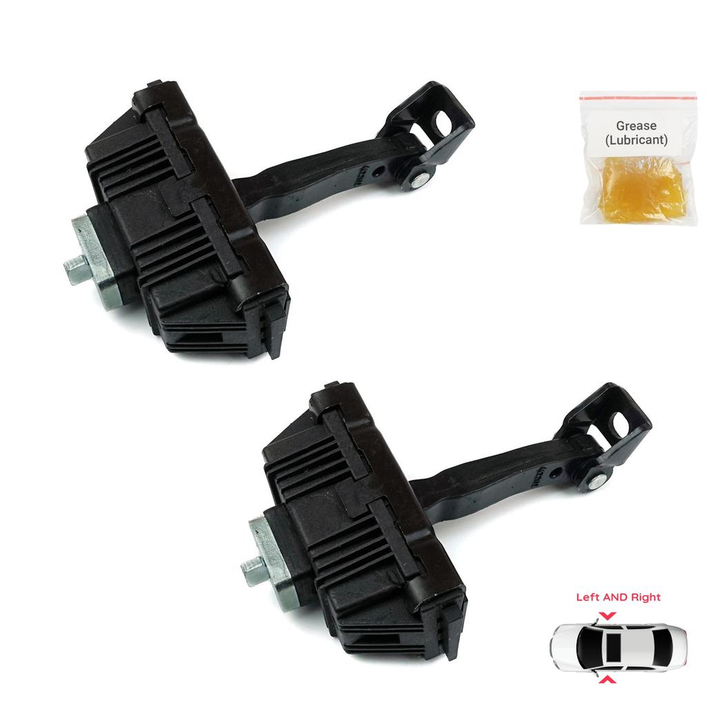 BDP1070-1 2 Pieces Left AND Right Door Catch Hinge Brake Stop Check Strap Limiter for BMW 3 Series E92 E93 2005-2013 Coupe Convertible 51217193671