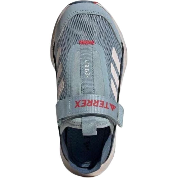 Adidas VOYAGER 21 Нескользящие износостойкие низкие детские уличные кроссовки Серые детские кроссовки IH3746