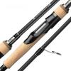 Three-section Linhu M/ML Carbon Fishing Rod for Long-distance Casting and Lure Fishing, with Straight Handle and Retractable Design.