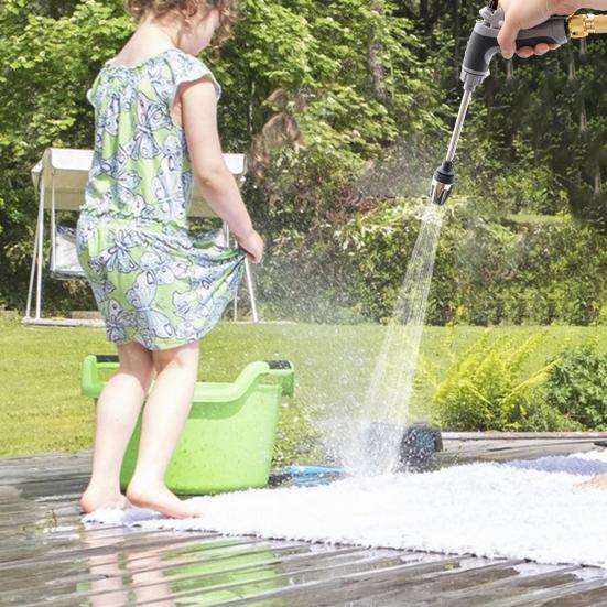 Pressure Washer for Garden Hose High Pressure Water Car Cleaning Tools with 360-Degree Rotating Handle 3 Spray Modes Efficient Cleaning Equipment