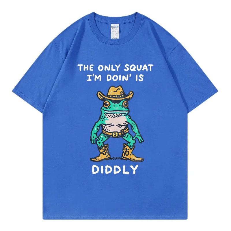 Funny Cowboy Frog Meme Tshirt Men Women Clothing High Quality Fashion Short Sleeve Tshirts Summer Casual Loose Cotton T Shirts